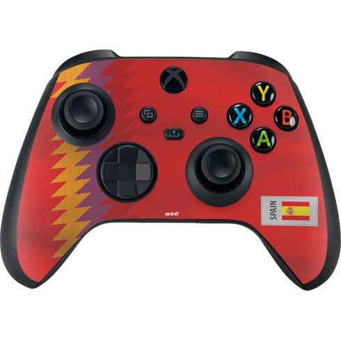 Spain Soccer Flag Xbox Series X Skins